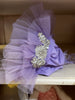 Purple Tulle Mermaid Gown