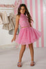 Candy Pink Kenna Skirt Set