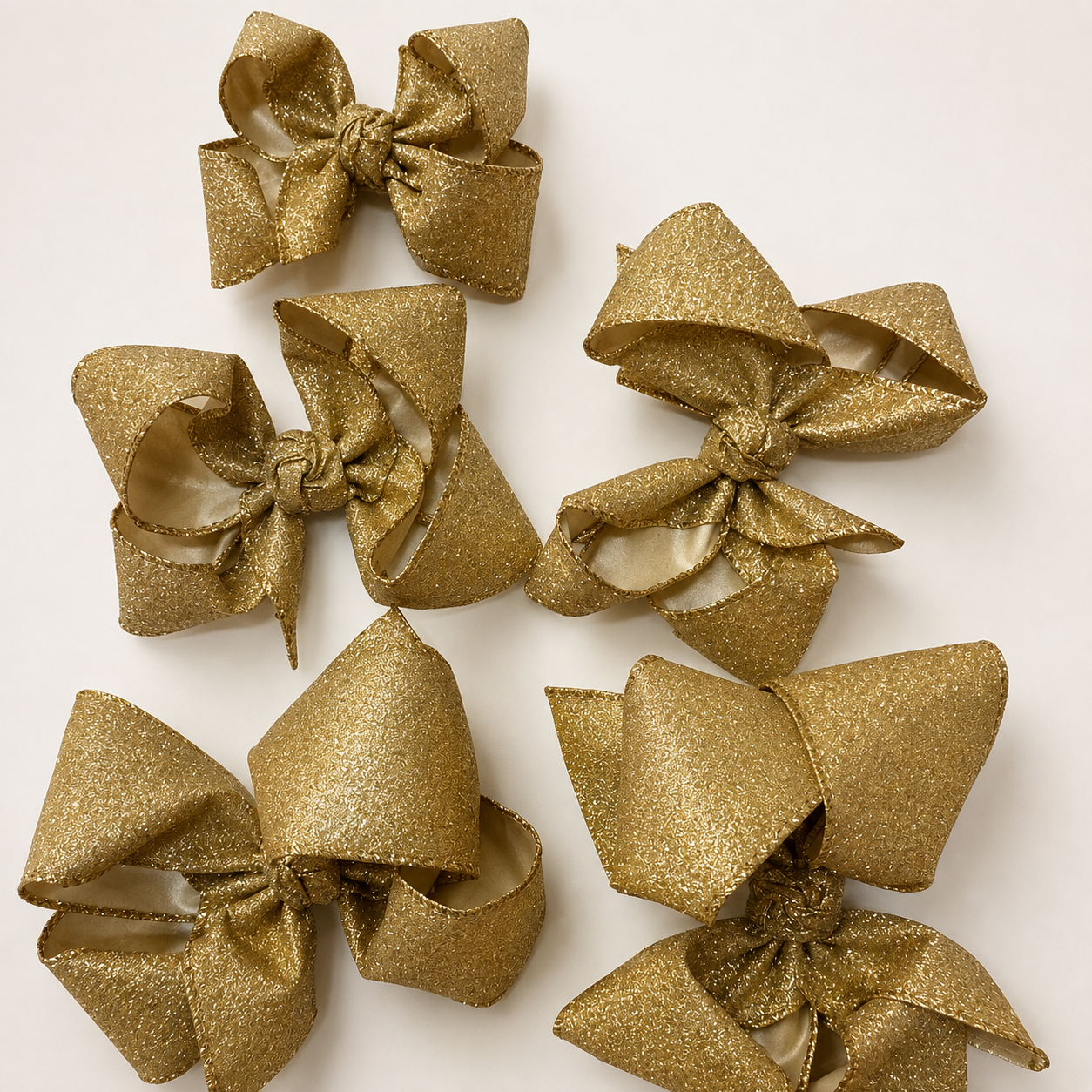 Glitter Bow Clip