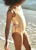 Carly Metallic Gold Swimsuit