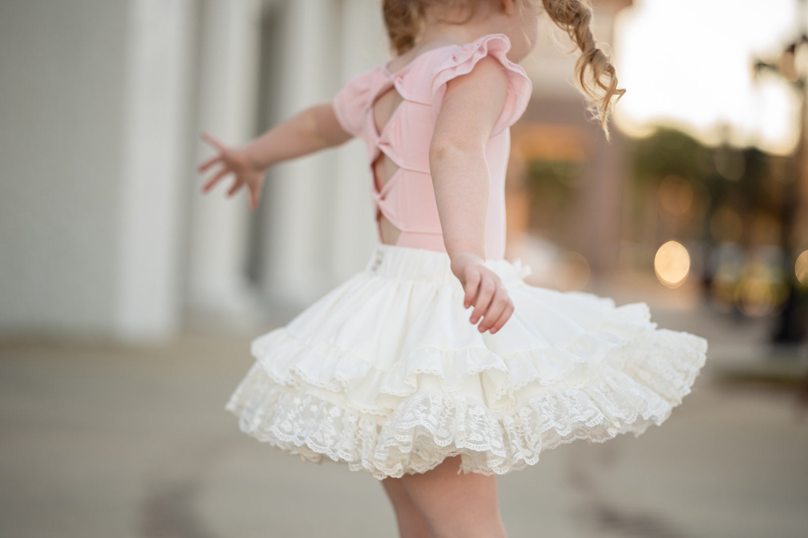 Fancy Pettiskirt in Champagne