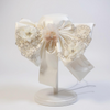 Satin Decorated Romper and Hat