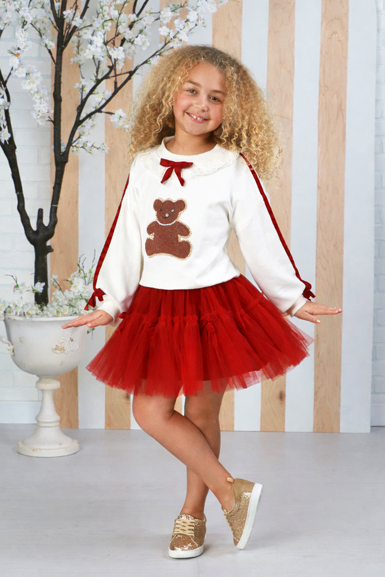 Teddy Skirt Set