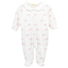 Pretty Bows Printed Footie