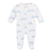 Little Train Zipped Footie