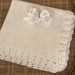 White Pearl Crochet Accessories