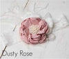 Feather Headband on Lace