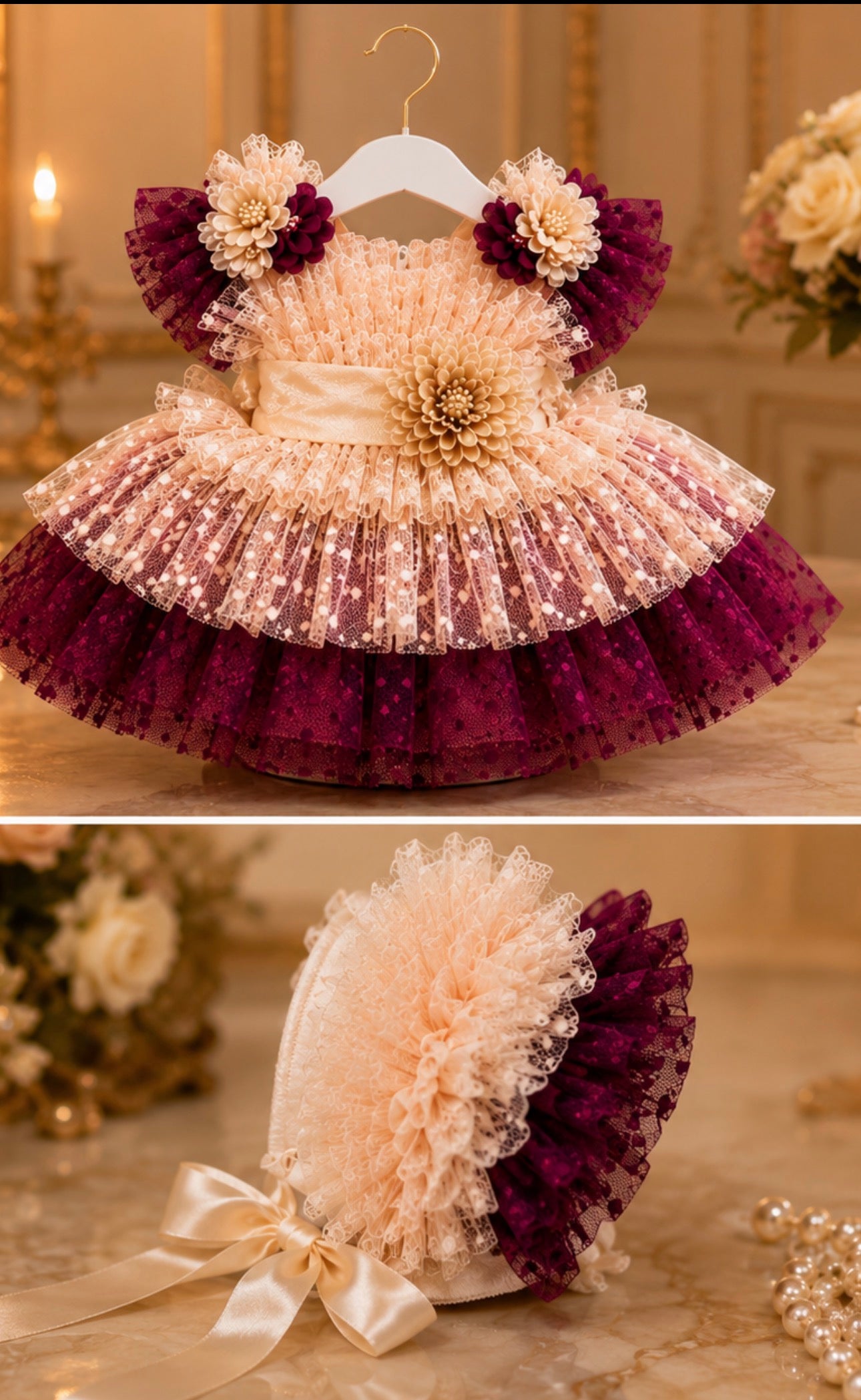The Chiara Plum Dress
