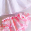 Pink Gingham Bloomer Set