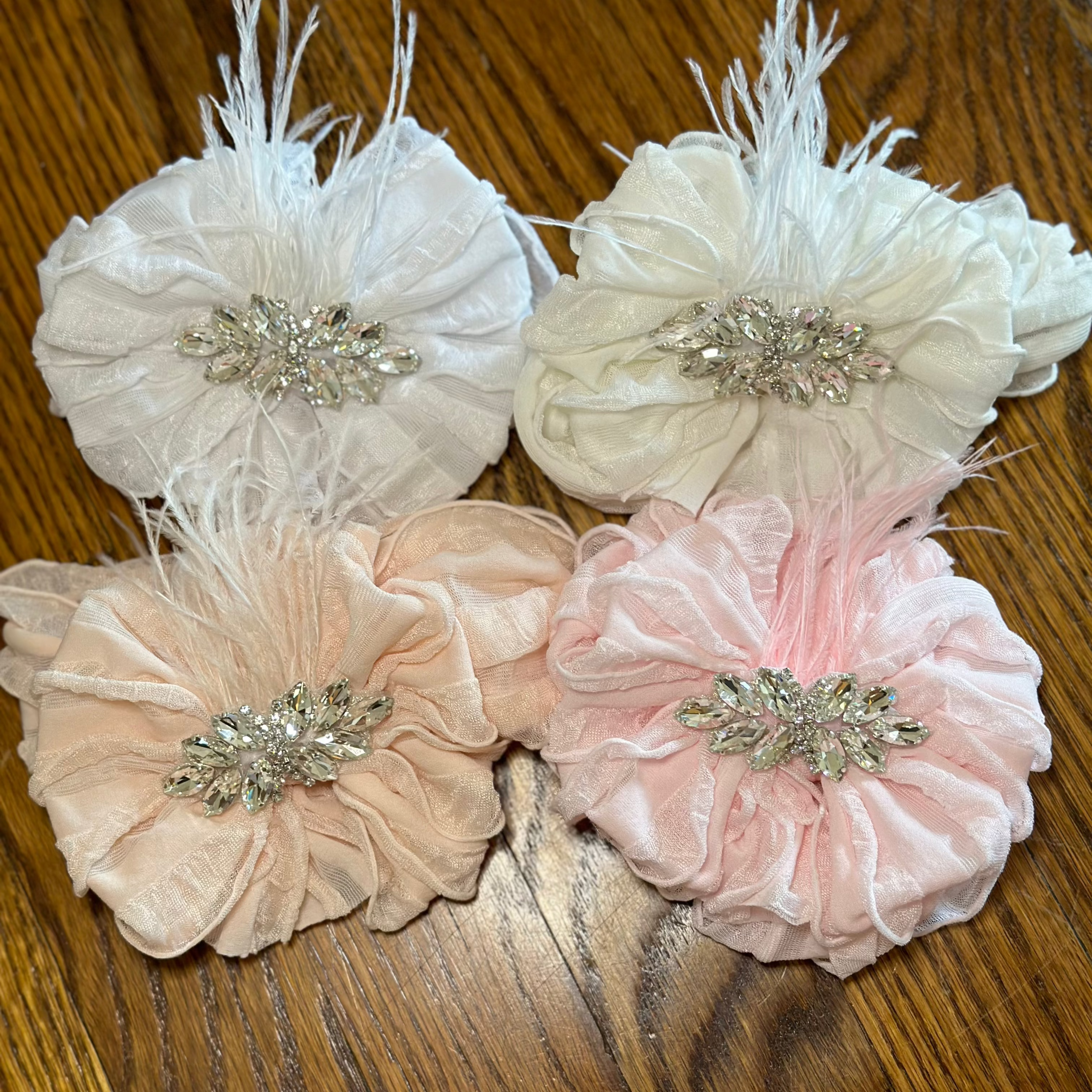 Feather Ruffled Headband