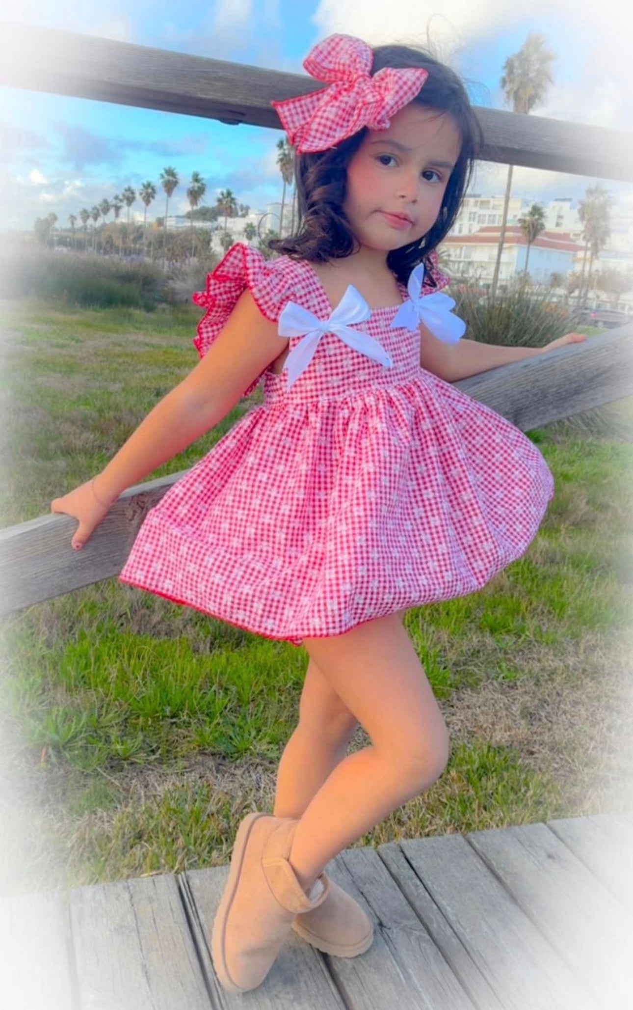 Summer Gingham Set