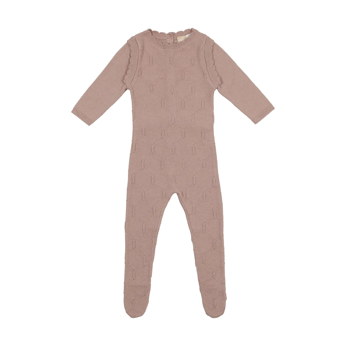 Honeycomb Scallop Footie