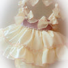 Ivory and Mauve Dress