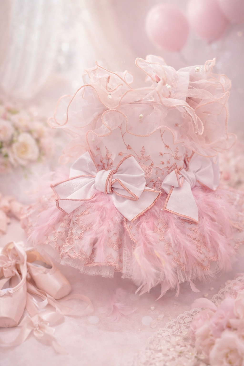 Naomi Feather Dress