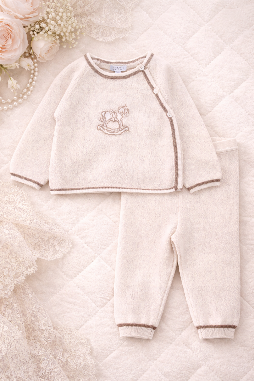 Rocking Horse Knit Set