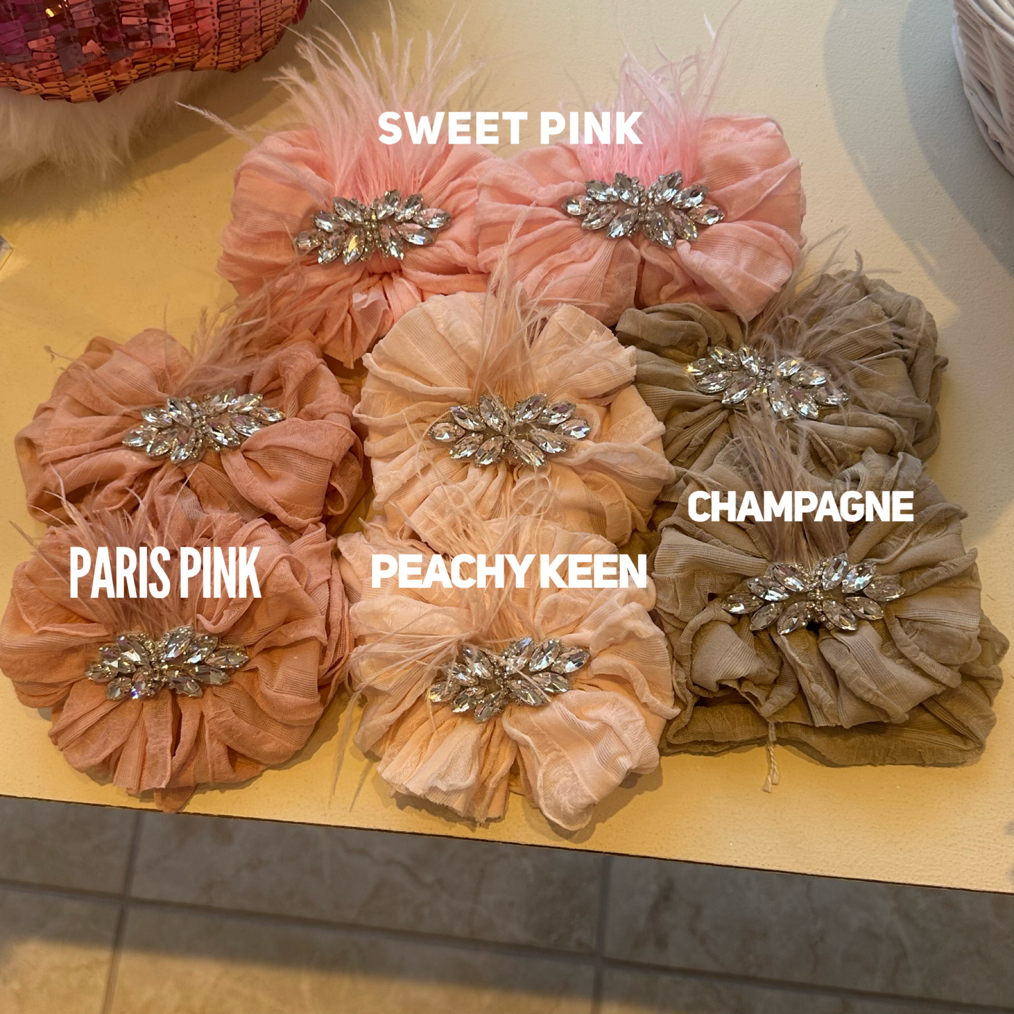 Feather Ruffled Headband