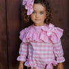 Pink Gingham Bubble