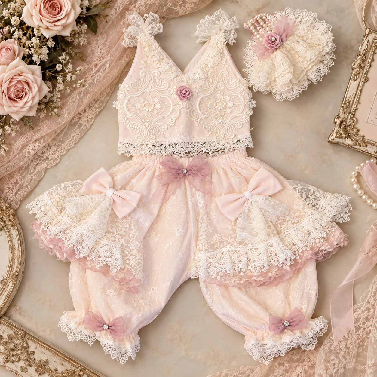 Eloise Puff Bloomer Set