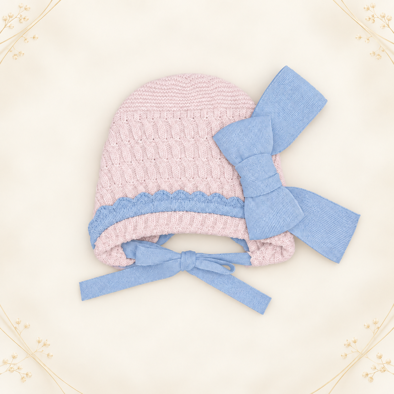 Baby Pink Bonnet