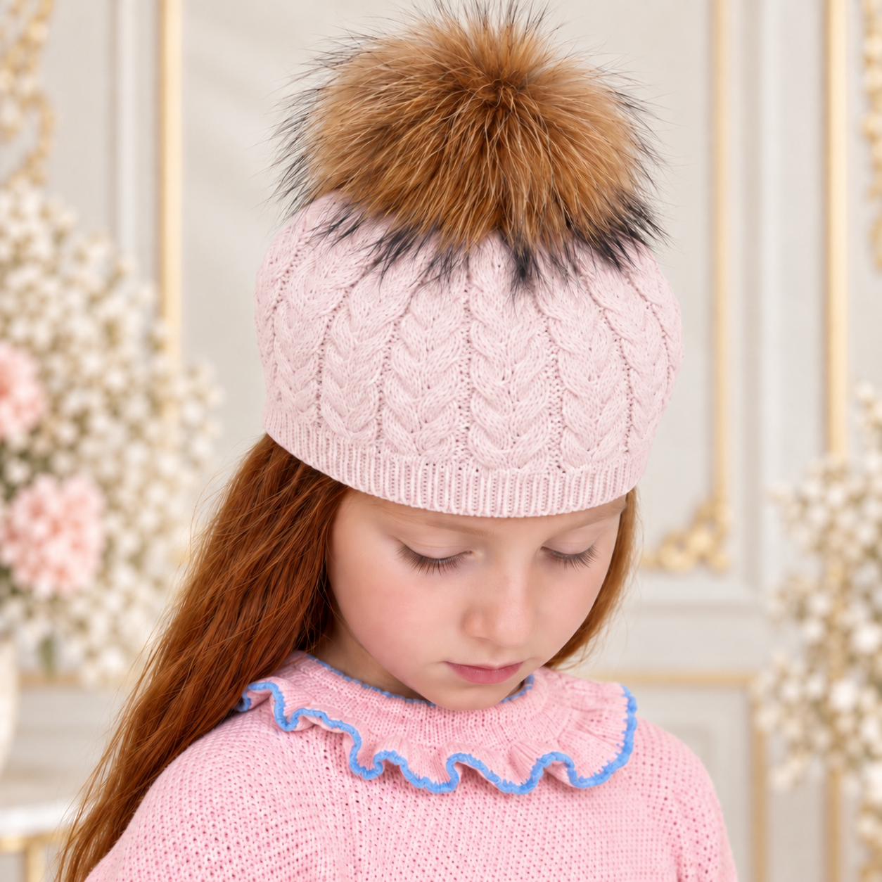 Baby Pink Beret