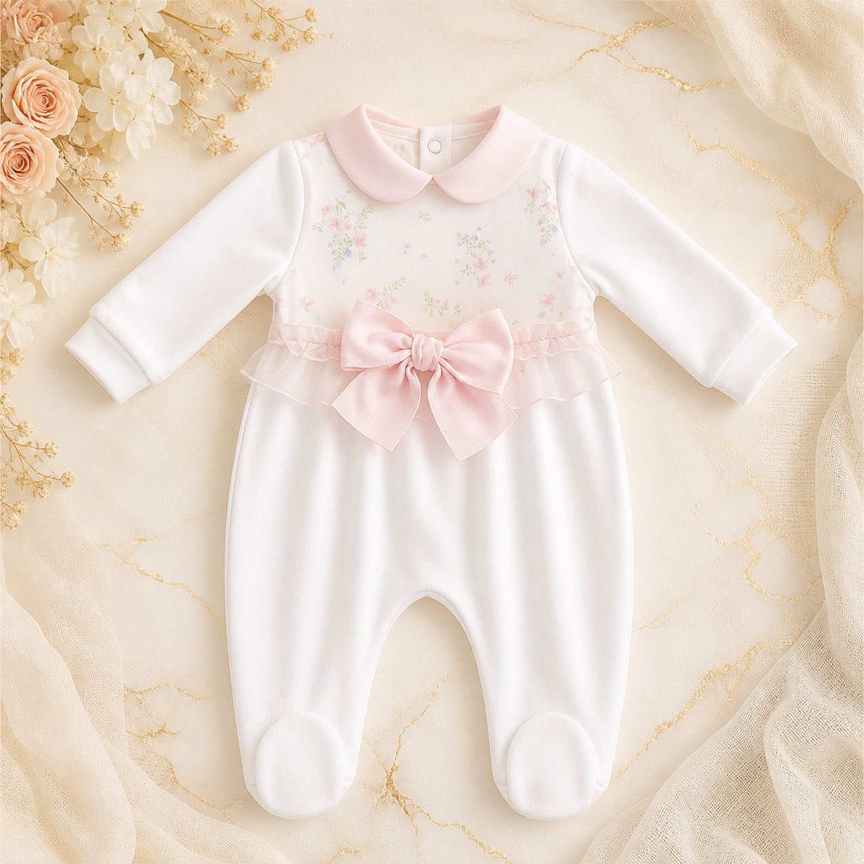 Floral Footie