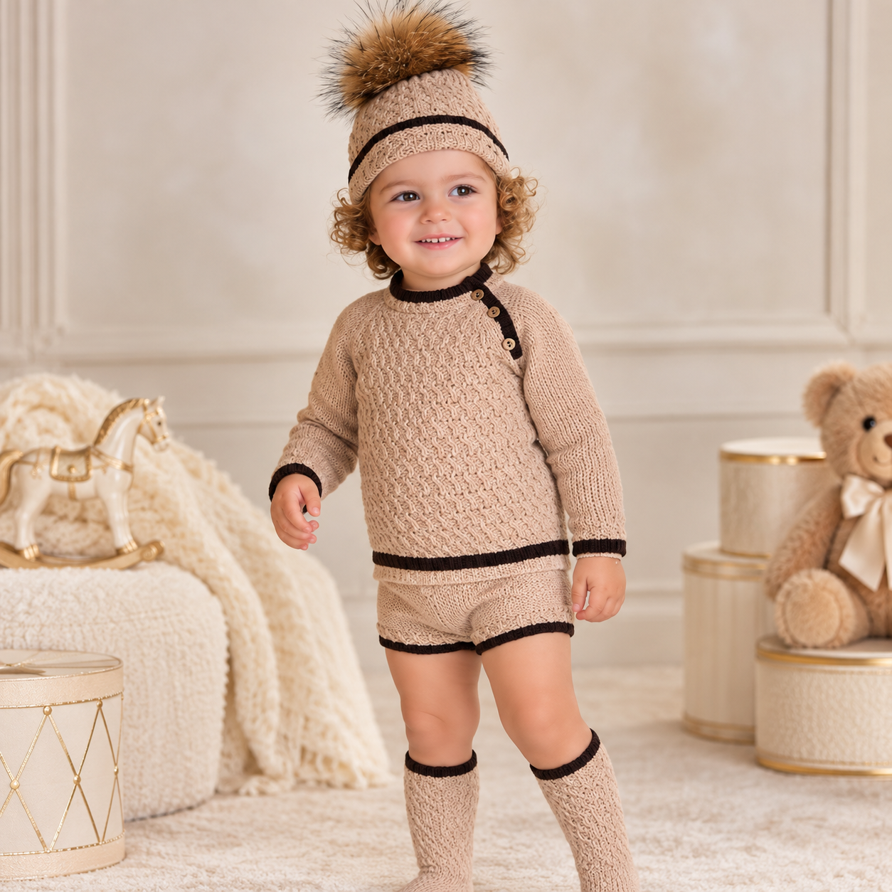 Camel Sweater Set