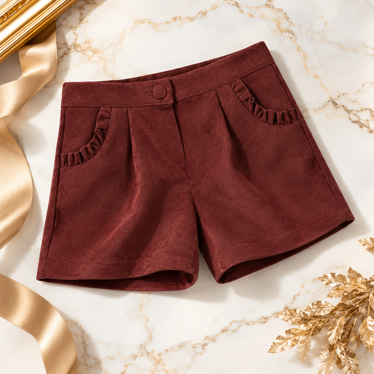 Suede Girl's Shorts
