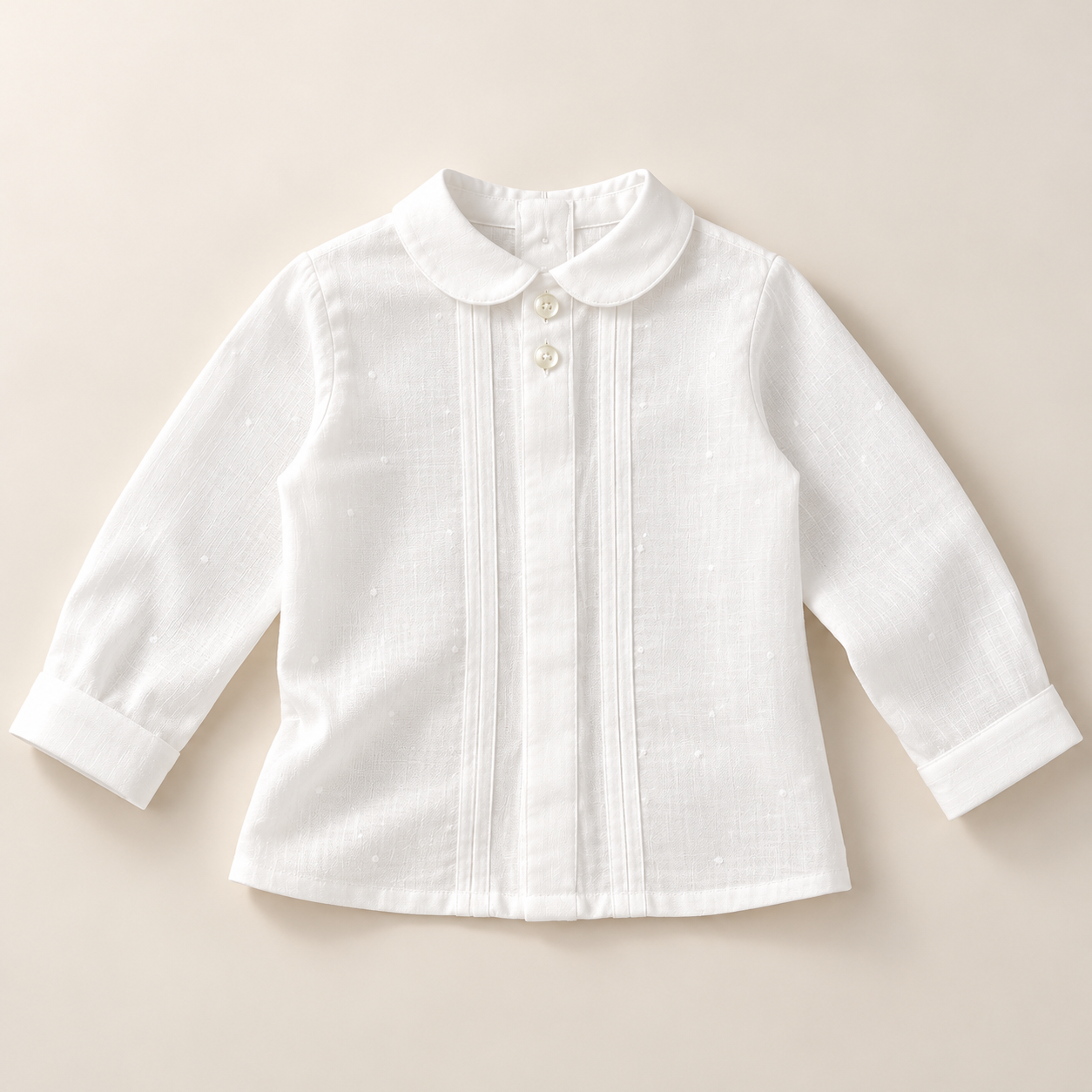 Boy Ivory Dress Shirt