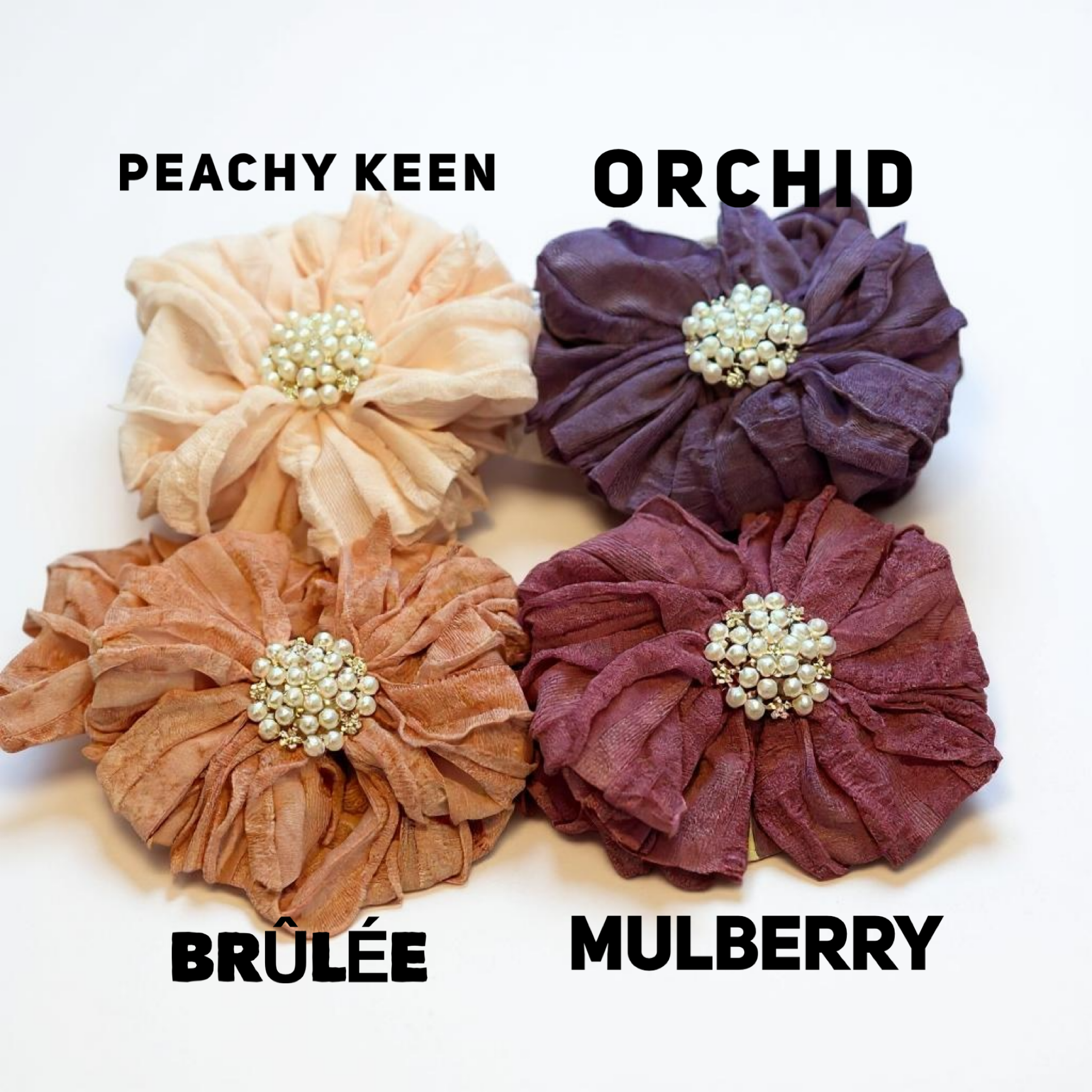 Shabby Pearl Cluster Headband