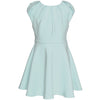 Scuba Dress in Aqua