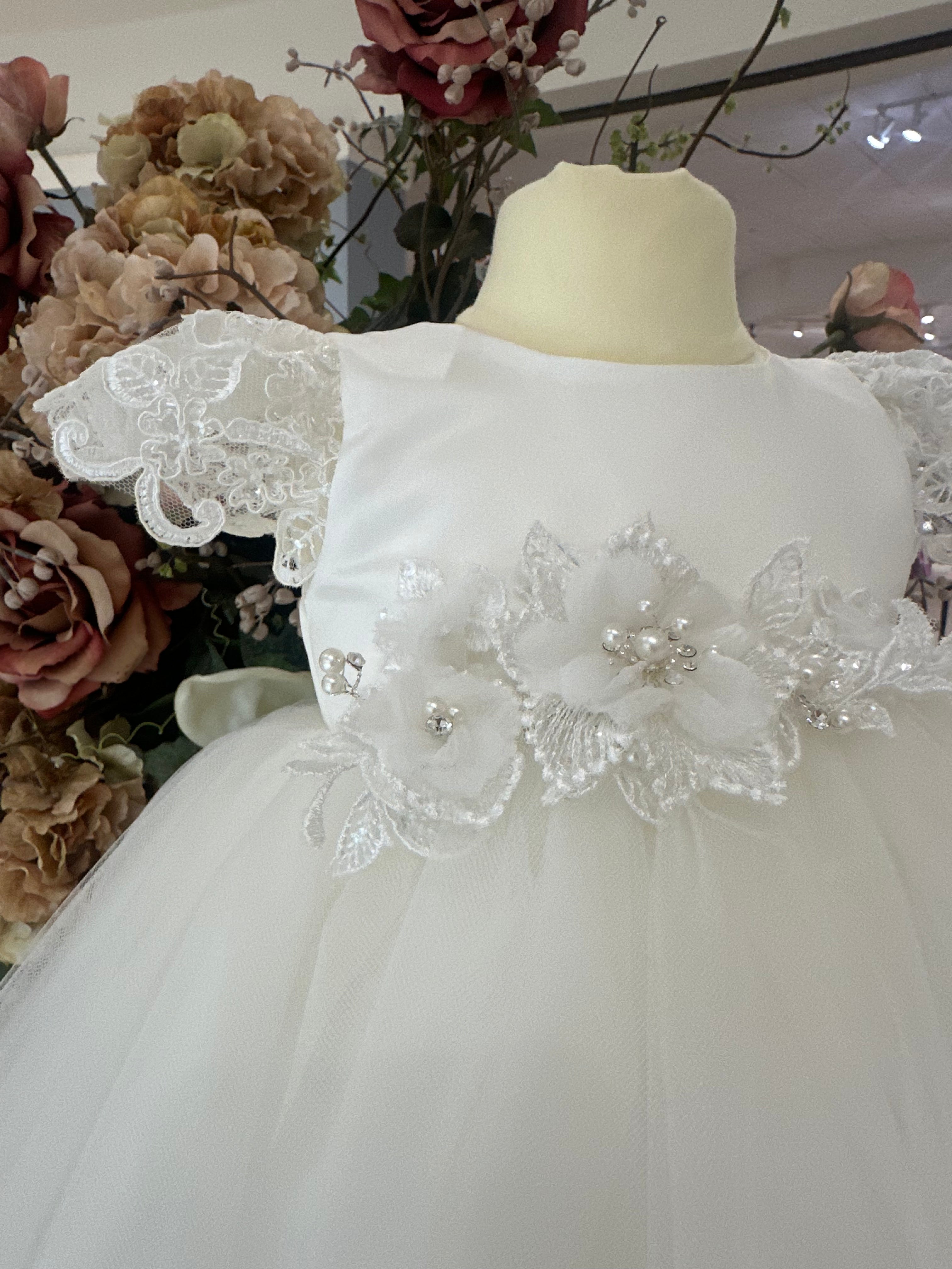 Diamond White Gown