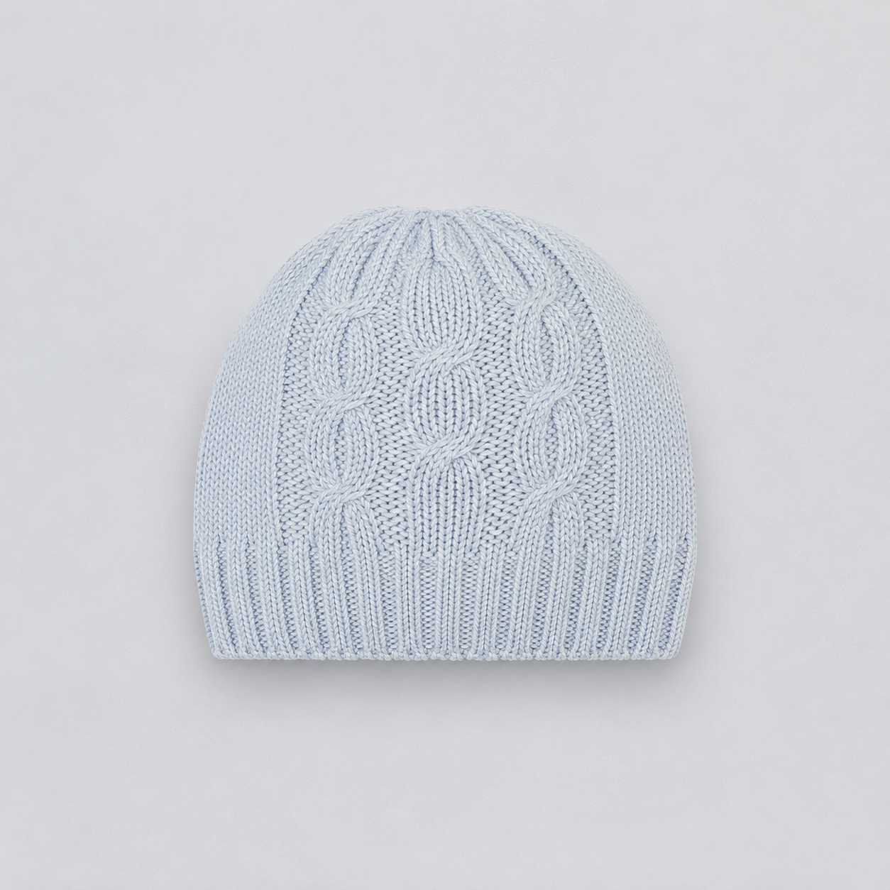 Blue Knit Hat