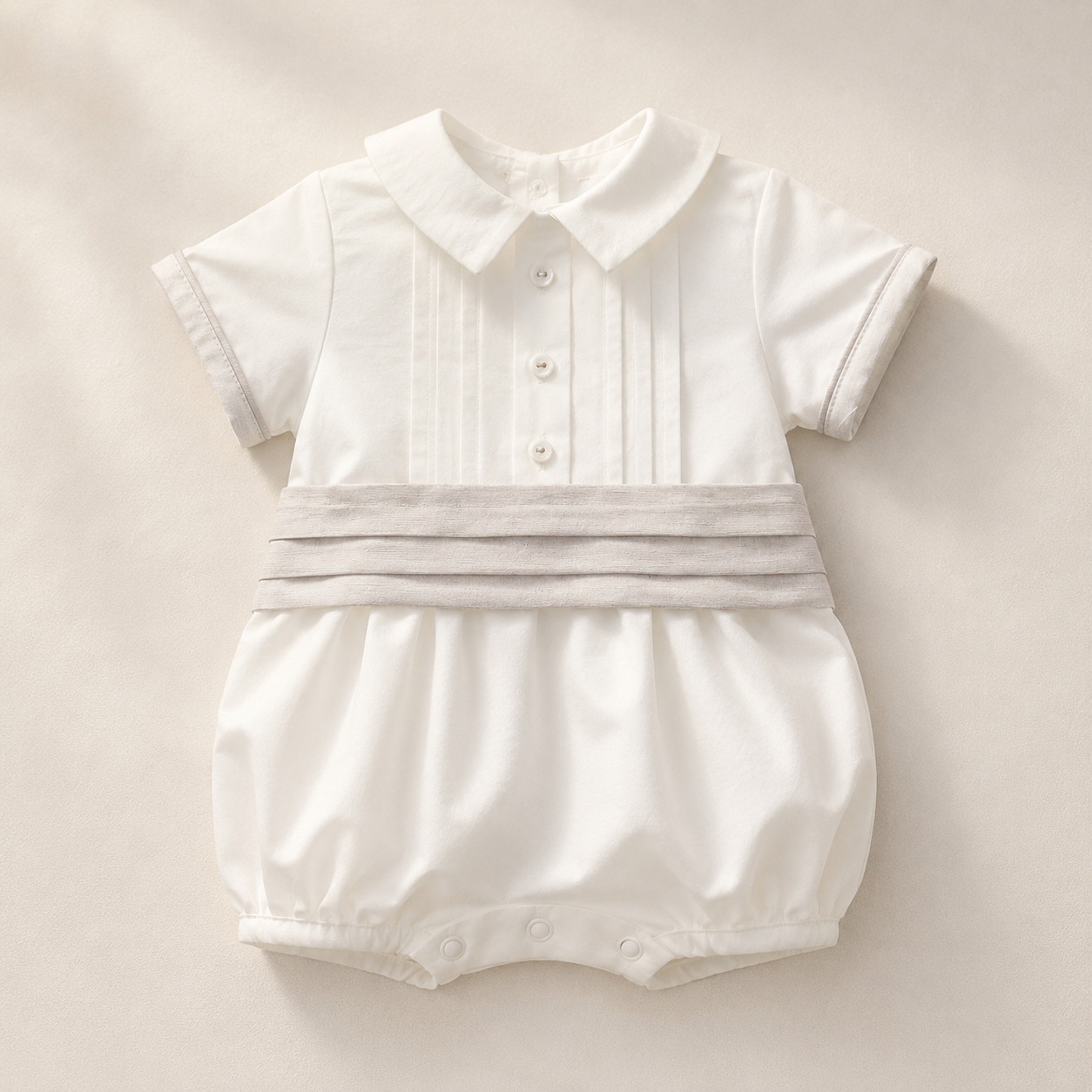 Shantung Occasion Romper