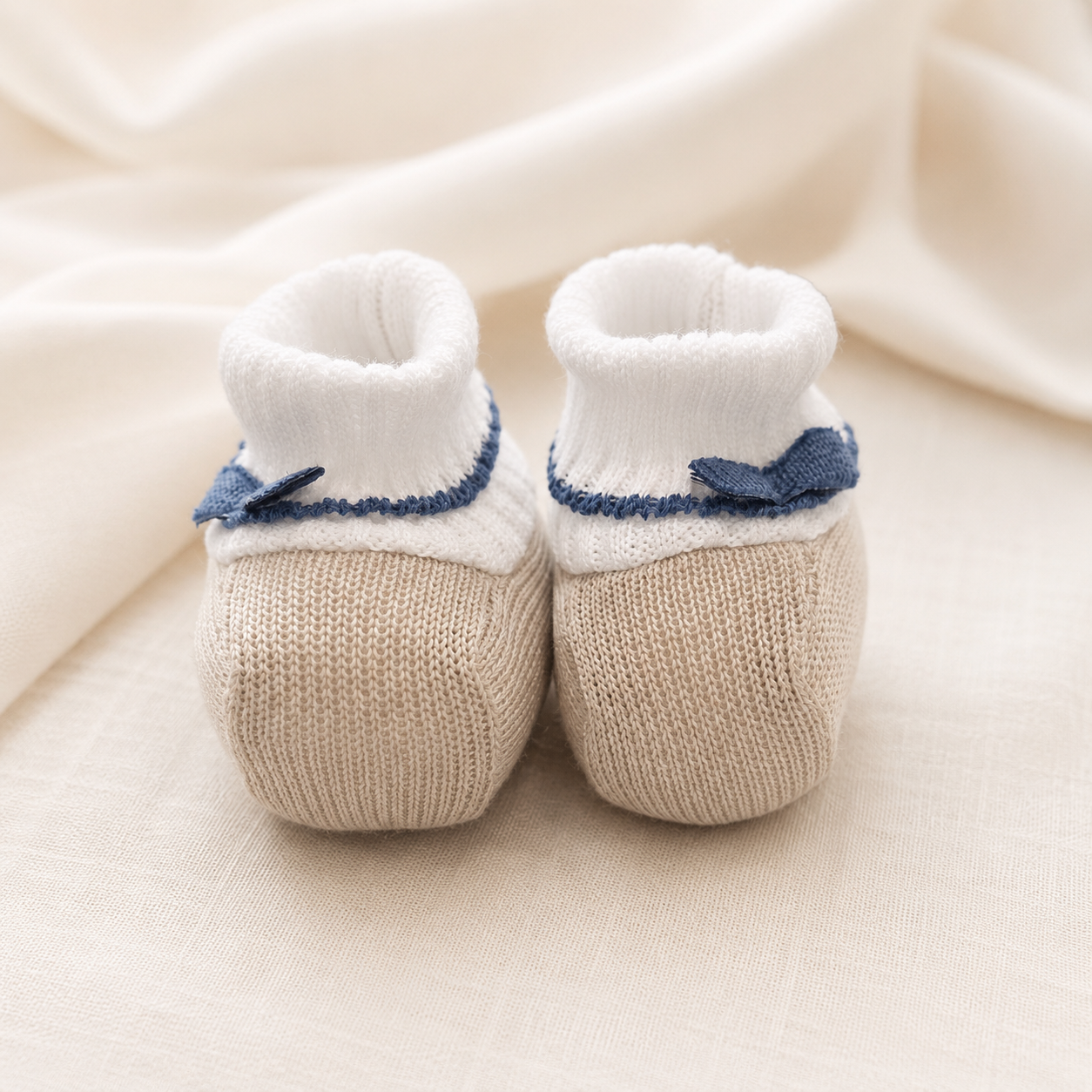 Teddy Knitted Booties