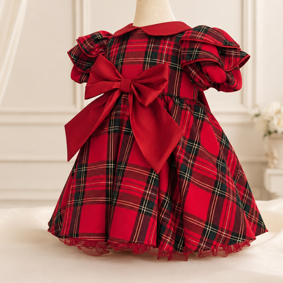 Holiday Plaid Dress