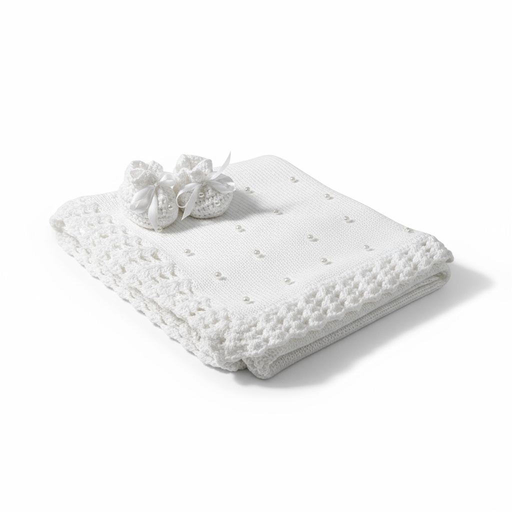 White Pearl Crochet Accessories