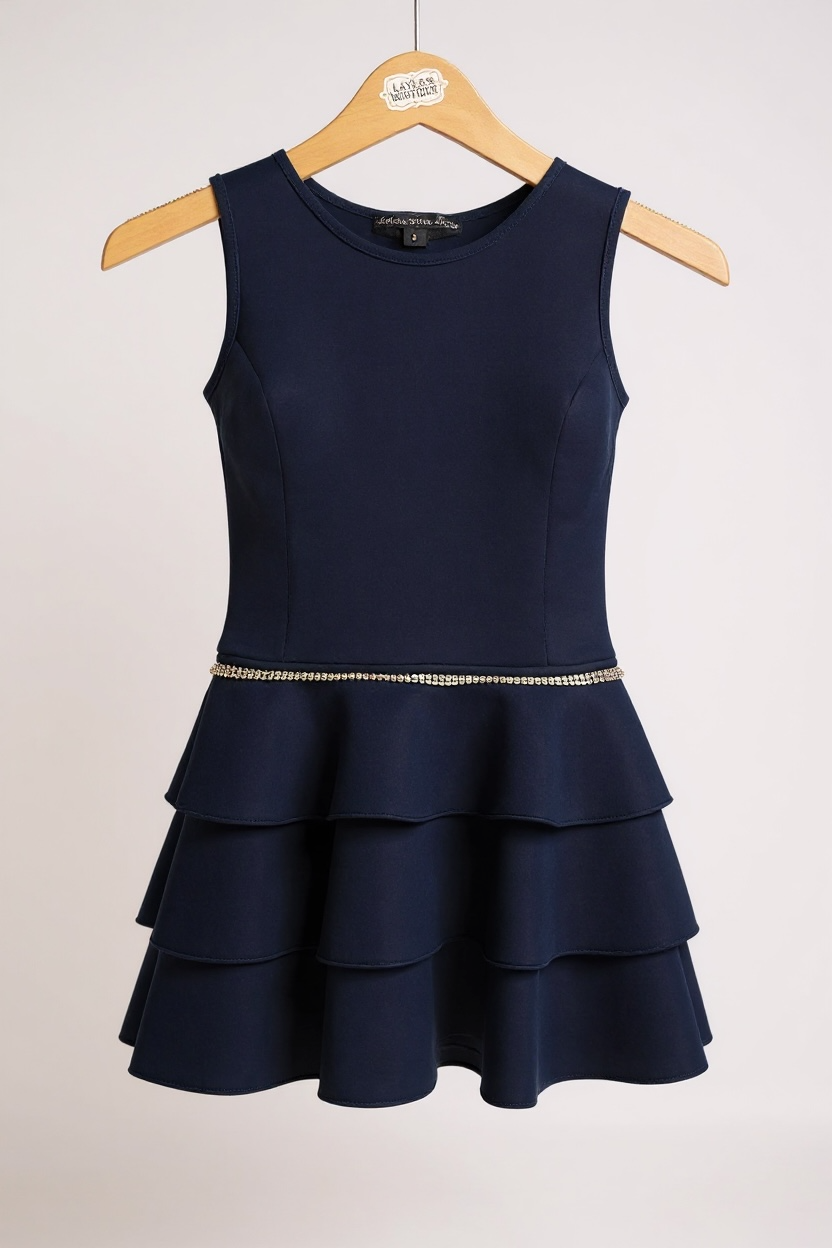 Tucker Navy Dress