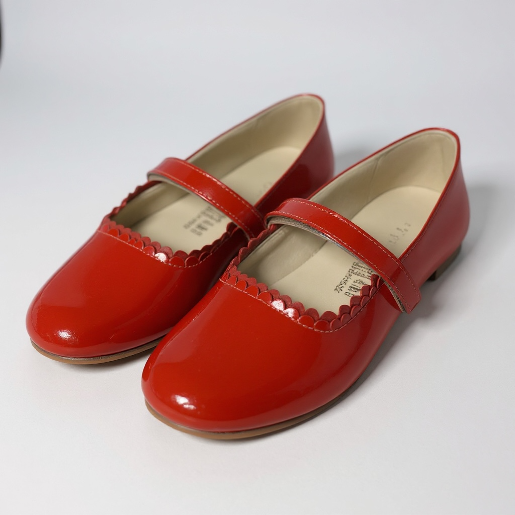 Red Patent Aria Flats