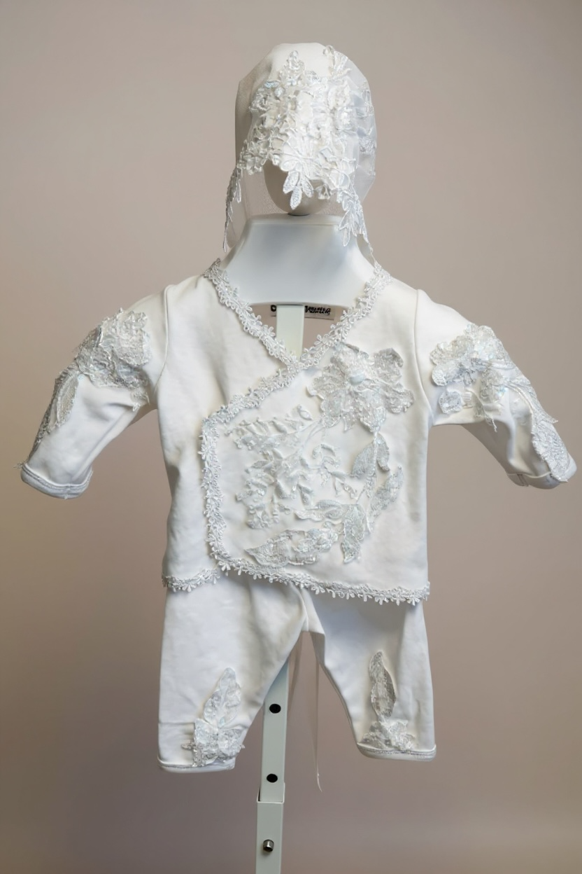 White Lace Two Piece Set