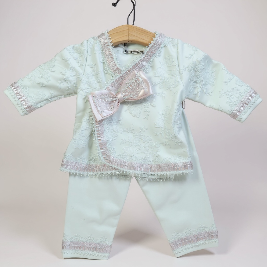 Lacey Pink Bow Two Piece