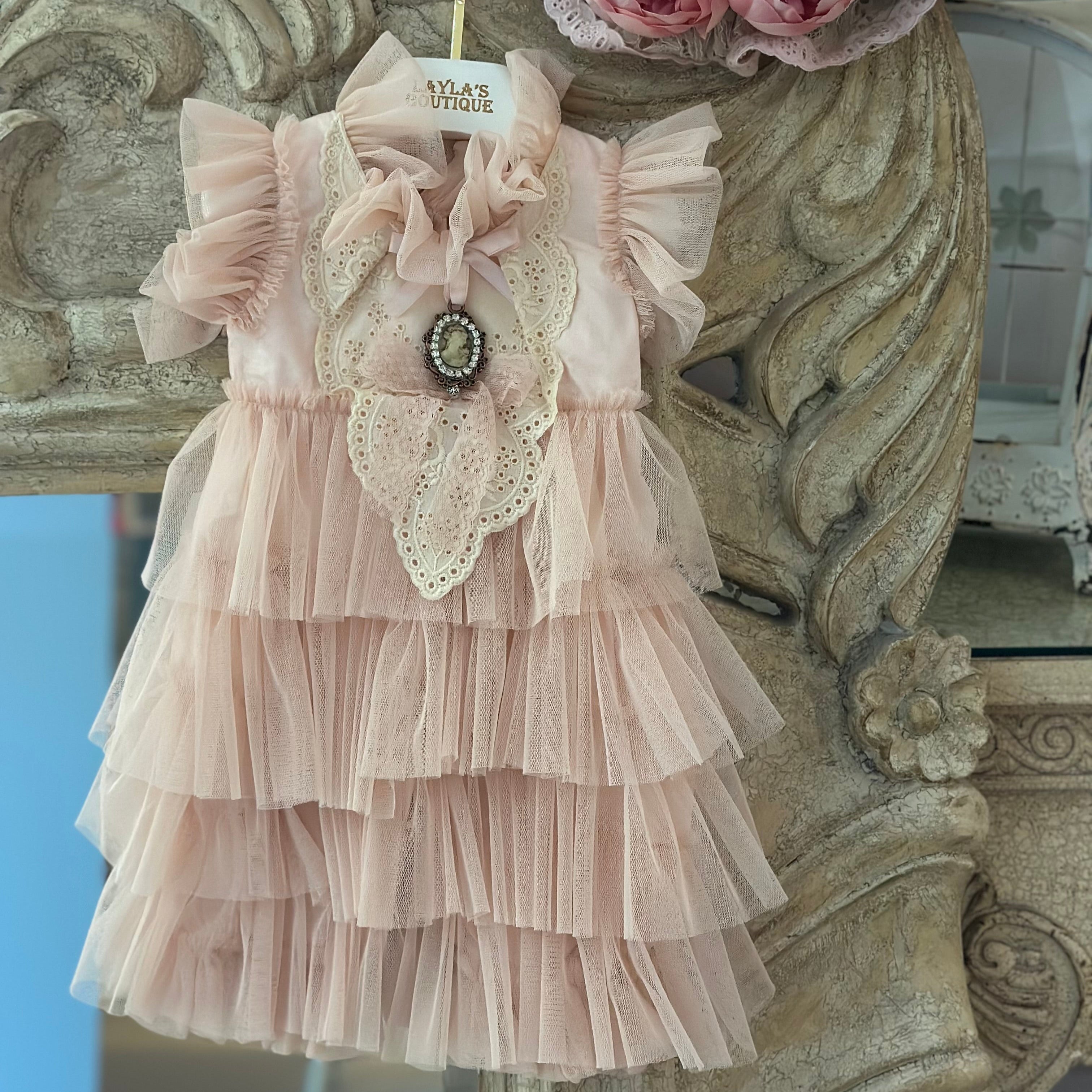 Blush Vintage Romper