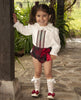 Tartan Plaid Two Piece Bloomer Set