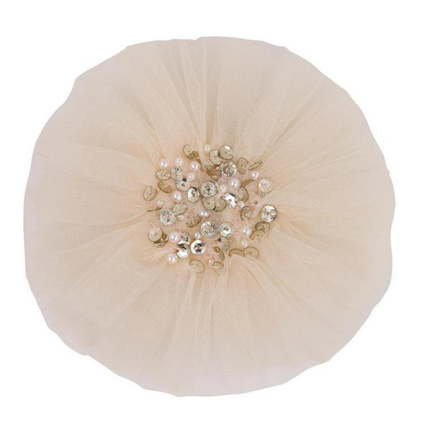 Ivory Tulle Hairclip