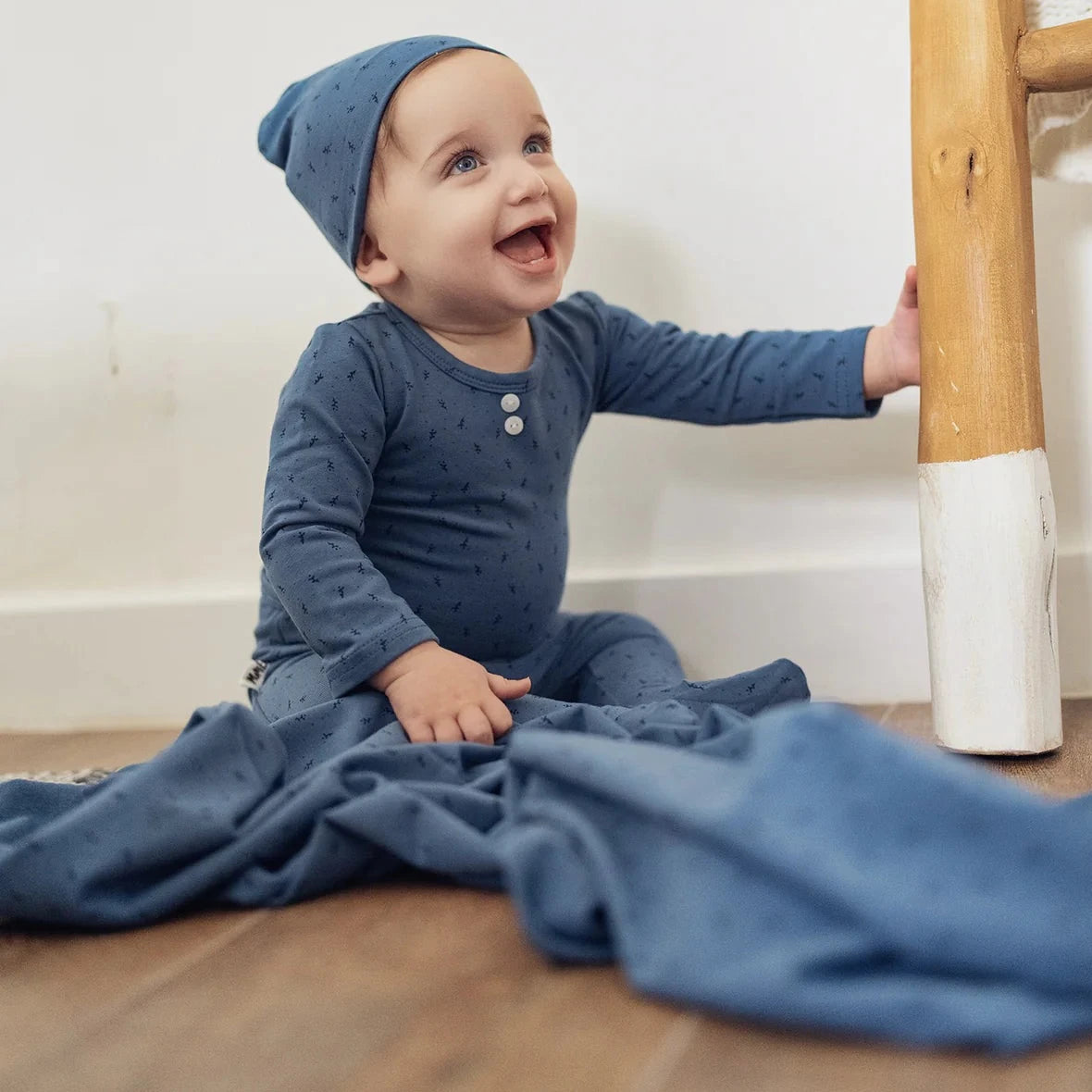 Buttons & Polkadots Footie