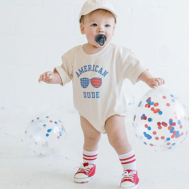 American Dude Onesie