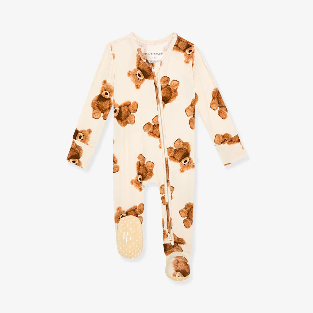 Posh Peanut Bear Footie