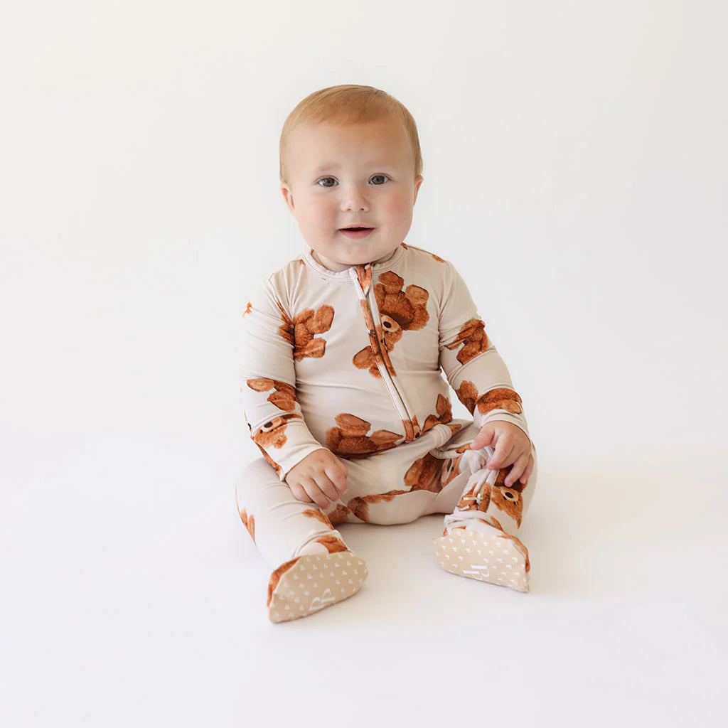Posh Peanut Bear Footie