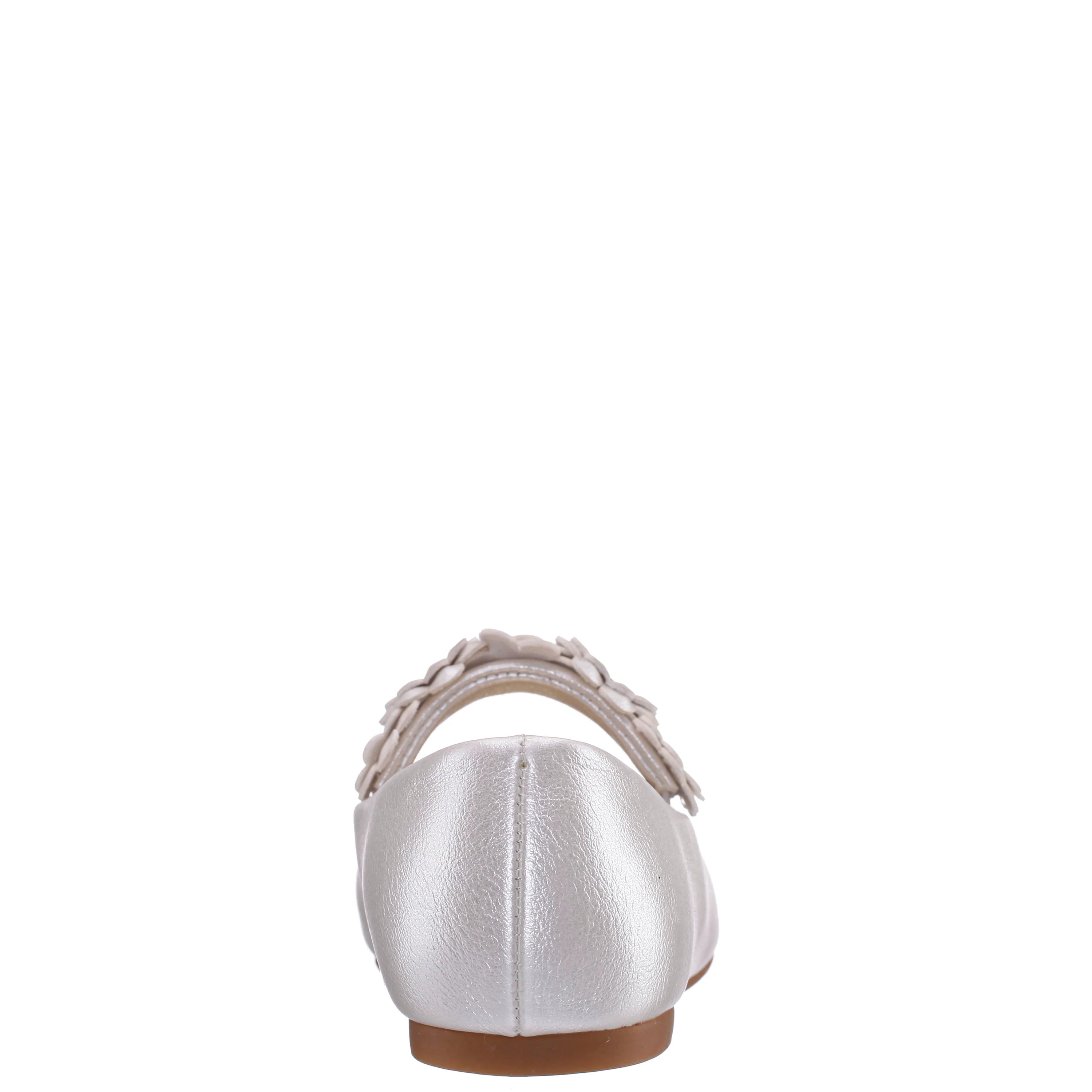Nina Rozy White Ballet Flat