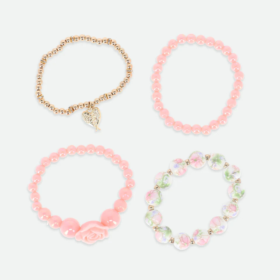 Peach Bracelet Set