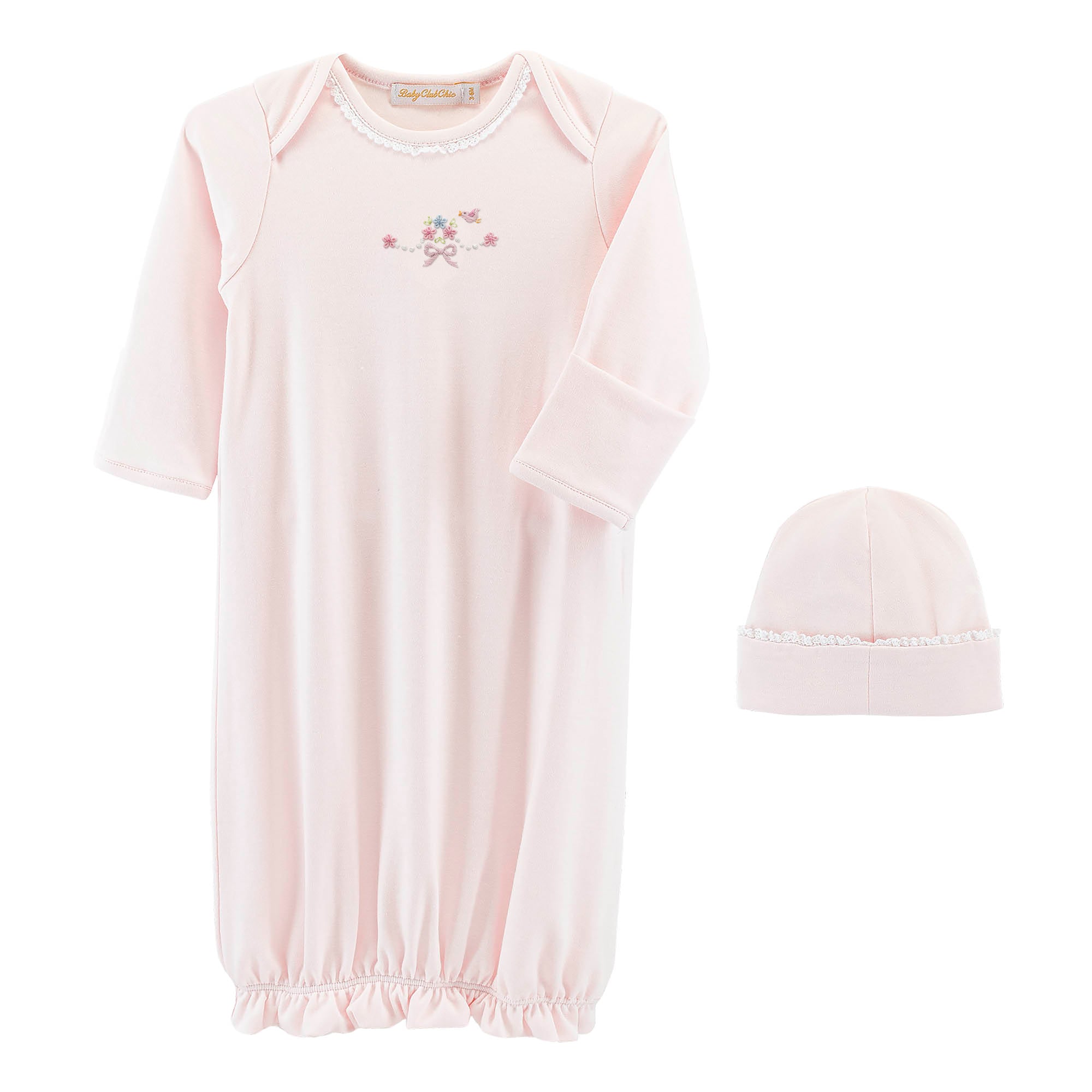 Sweet Bows Gown & Hat Set